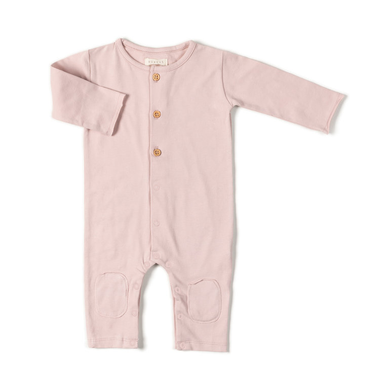 NIXNUT NIXNUT BUTT ONESIE - OLD PINK