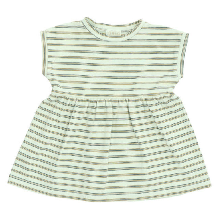 HEART OF GOLD SS21 - HEART OF GOLD KYNOU DRESS STRIPED - BREEZE