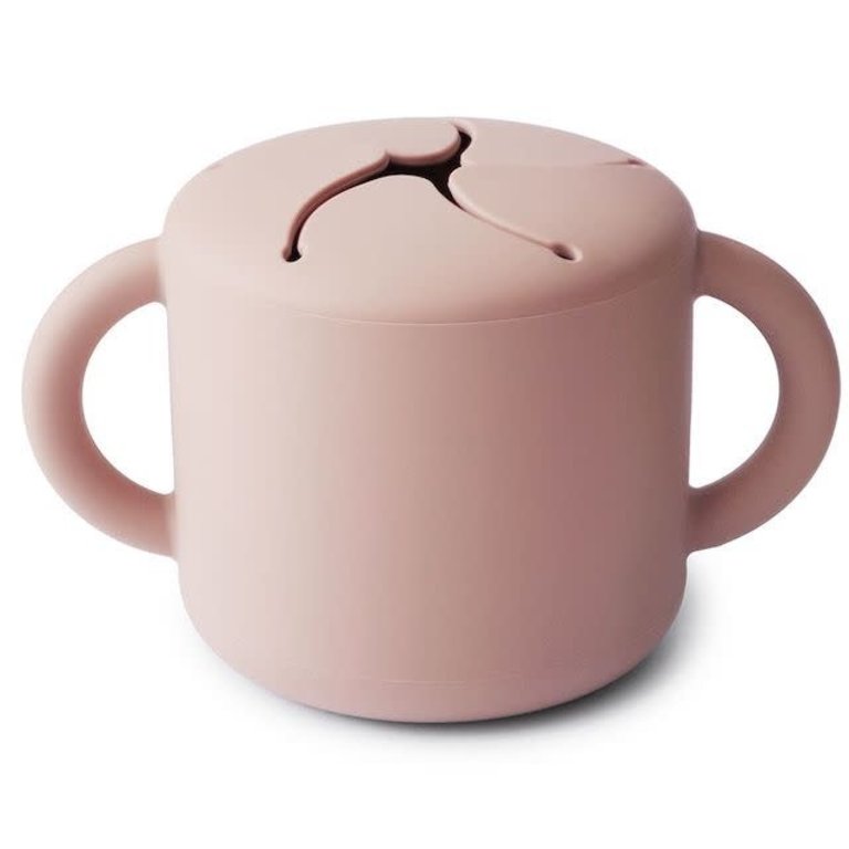 MUSHIE MUSHIE SNACK CUP - BLUSH