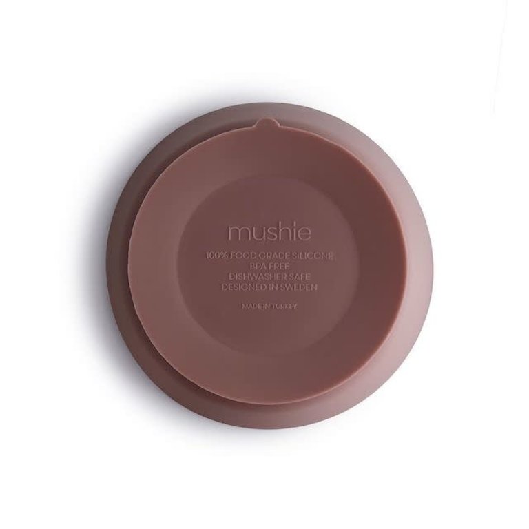 MUSHIE MUSHIE SILICONE BOWL - CLOUDY MAUVE