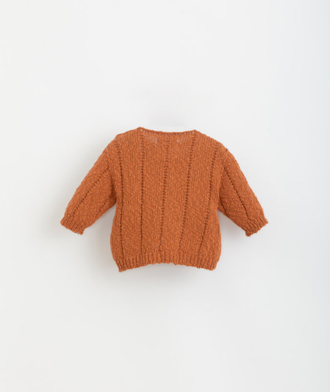 PLAY UP SS21 - PLAY UP TRICOT SWEATER - ANISE