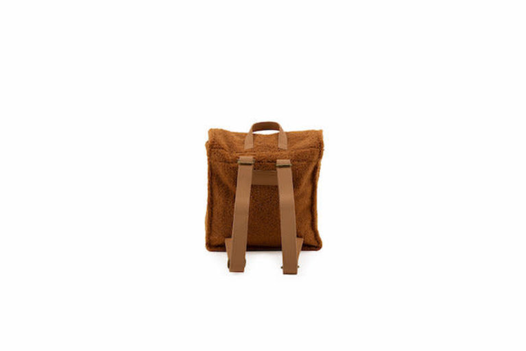 NANAMI NANAMI - TEDDY BACKPACK - CARAMEL