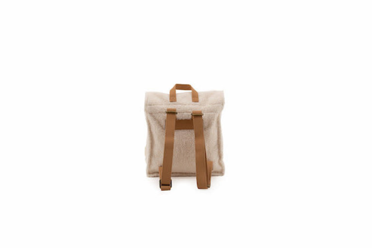 NANAMI NANAMI - TEDDY BACKPACK - OFF-WHITE