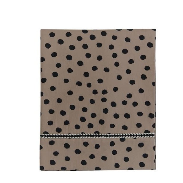 MIES & CO MIES & CO LAKEN WIEG 80X100CM BOLD DOTS - DARK BROWN