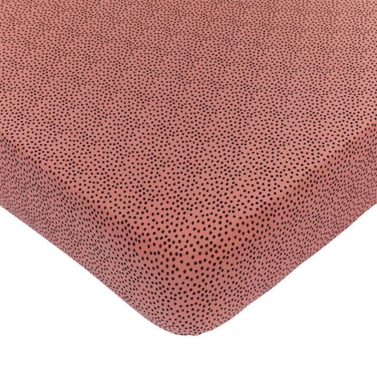 MIES & CO MIES & CO HOESLAKEN WIEG 40X80CM COZY DOTS - REDWOOD