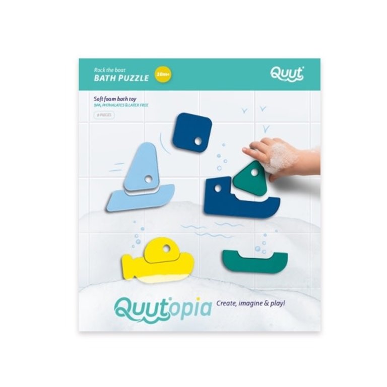 QUUTOPIA QUUTOPIA  BATH PUZZLE - ROCK THE BOAT