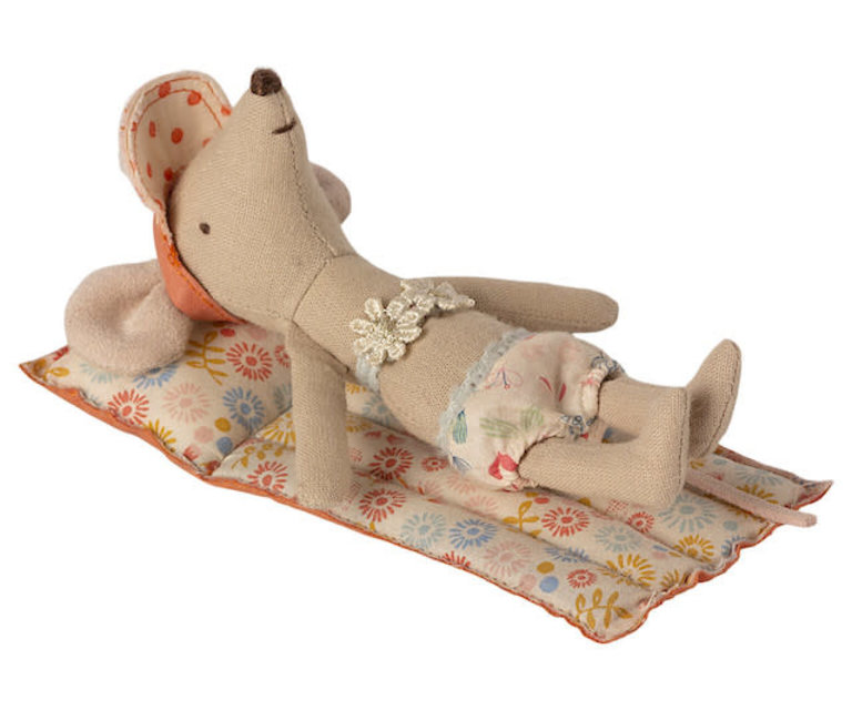 MAILEG MAILEG AIR MATTRESS , MOUSE - FLOWER