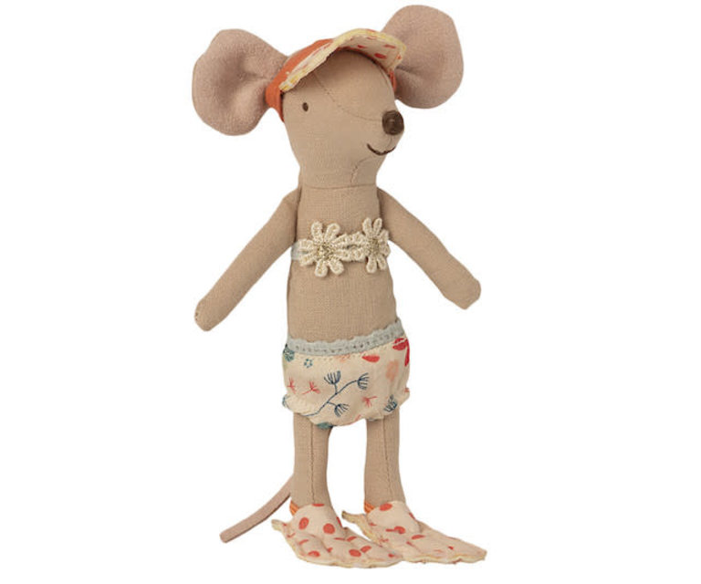 MAILEG MAILEG BEACH MICE, BIG SISTER IN CABIN DE PLAGE