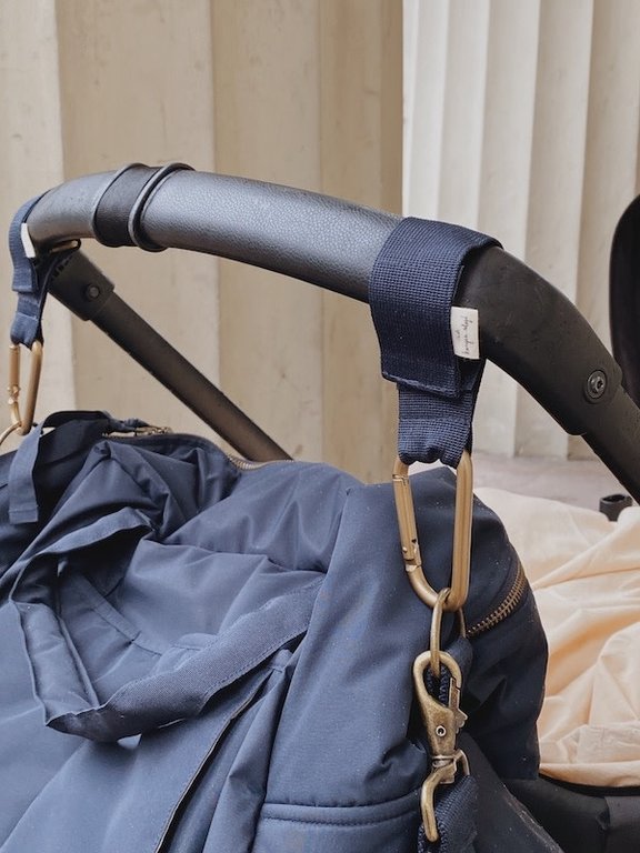 KONGES SLOJD KONGES SLOJD STROLLER STRAP - NAVY