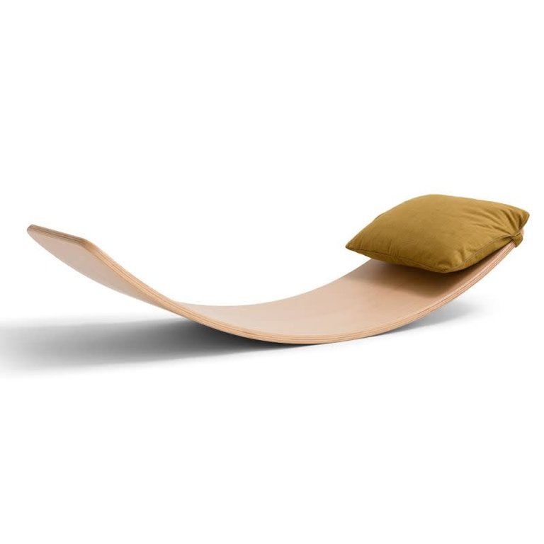 WOBBEL WOBBEL PILLOW ORIGINAL - OCHER