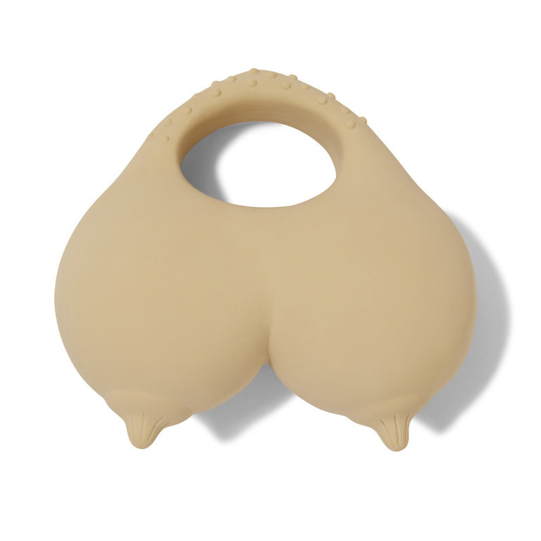 KONGES SLOJD KONGES SLOJD BABS TEETHER - CREAMY WHITE