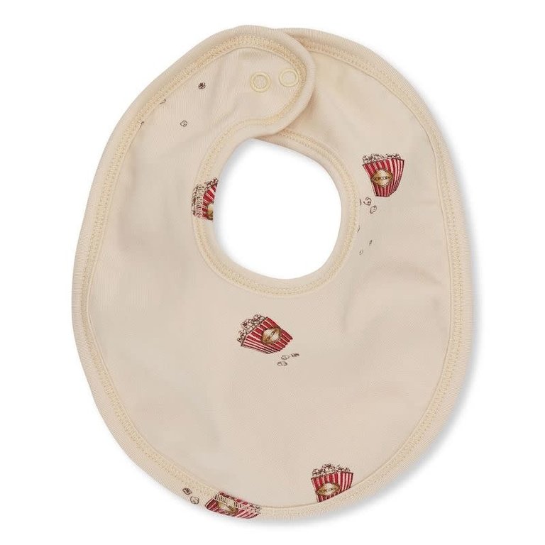 KONGES SLOJD KONGES SLOJD NEW BORN BIB - POPCORN