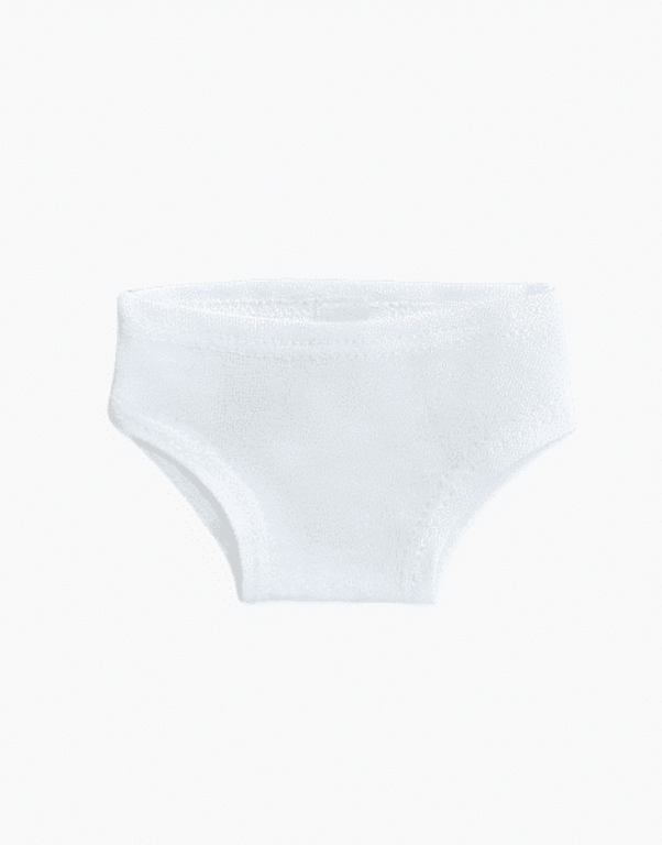 MINIKANE MINIKANE CULOTTE GORDIS BLANCHE EN COTON