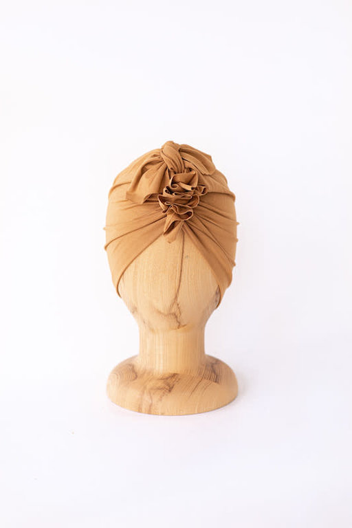 LOOKS BY LUKS TURBAN BAMBOO LIGHT - GOLD