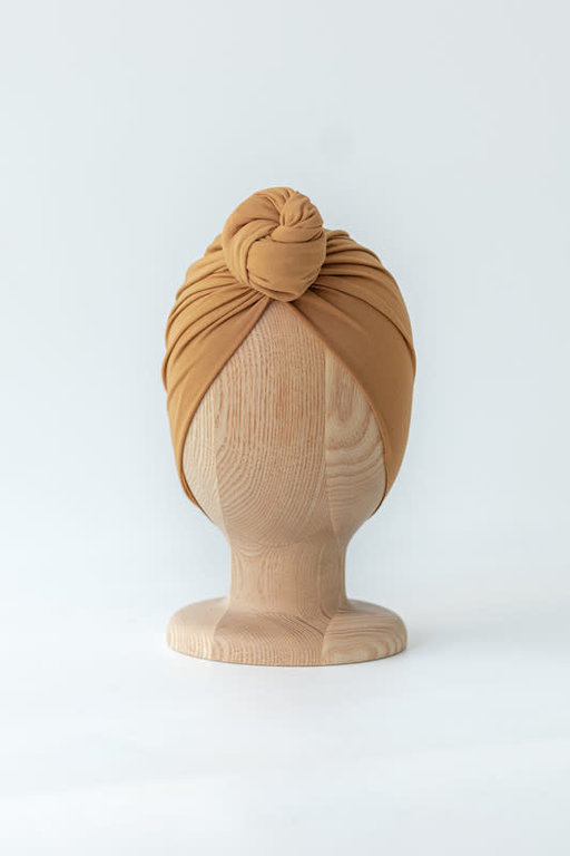 LOOKS BY LUKS TURBAN N°2 BAMBOO LIGHT - GOLD