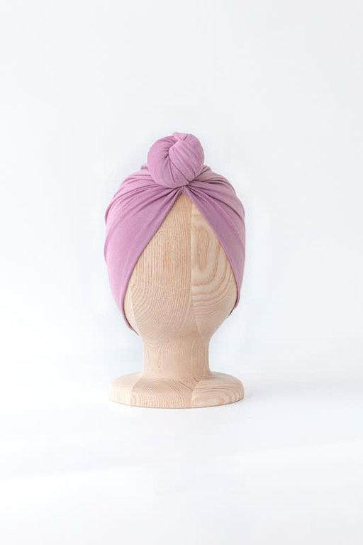 LOOKS BY LUKS TURBAN N°2 BAMBOO LIGHT - THINK PINK