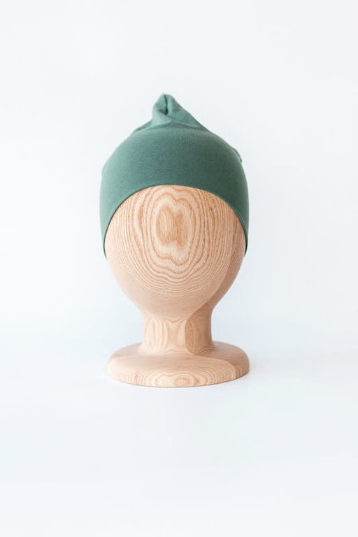 LOOKS BY LUKS BEANIE ORGANIC COTTON - SAGE GREEN