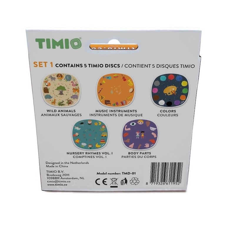 TIMIO TIMIO DISC PACK SET 1