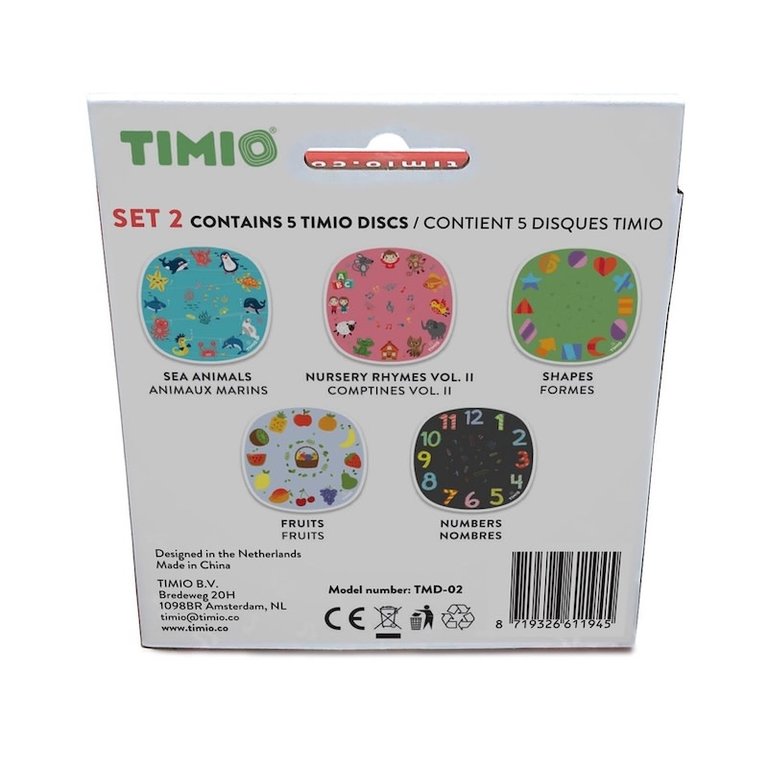 TIMIO TIMIO DISC PACK SET 2