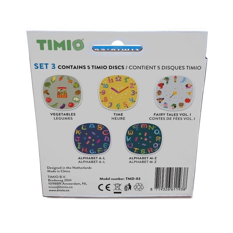 TIMIO TIMIO DISC PACK SET 3