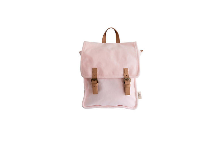 NANAMI NANAMI BACKPACK VELVET - SOFT PINK