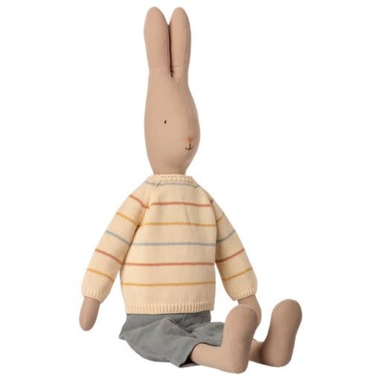 MAILEG MAILEG RABBIT SIZE 5 (75CM) - PANTS AND KNITTED SWEATER