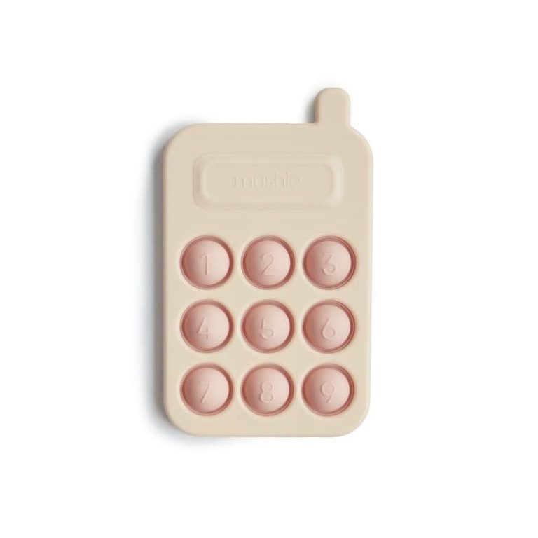 MUSHIE MUSHIE - PRESS TOY PHONE - BLUSH