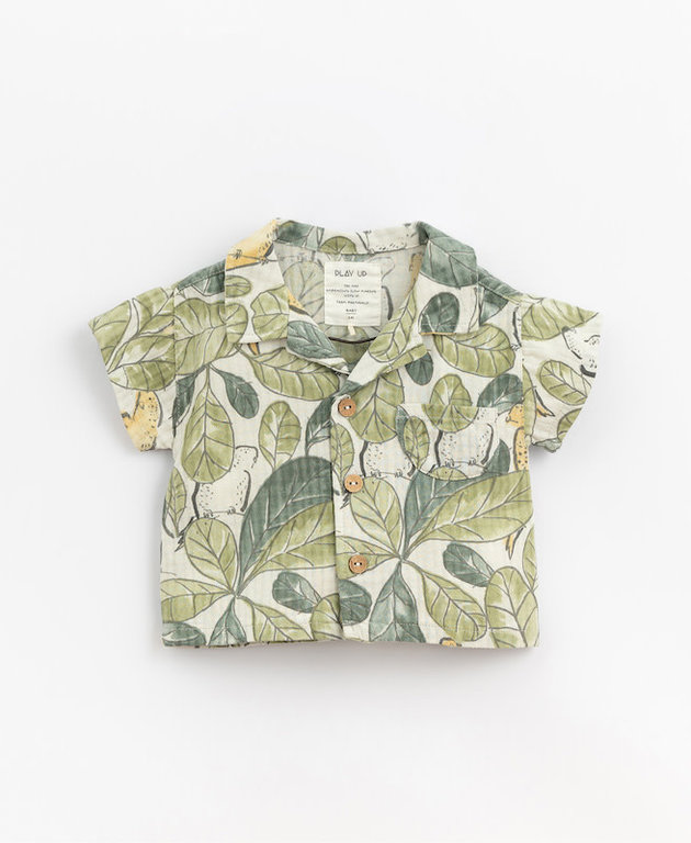 PLAY UP SS2 - PLAY UP PRINTED WOVEN SHIRT - CERES