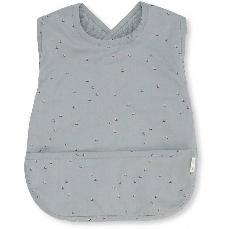 KONGES SLOJD KONGES SLOJD COMEA BIG BIB - MILLE MARINE FRENCH BLUE