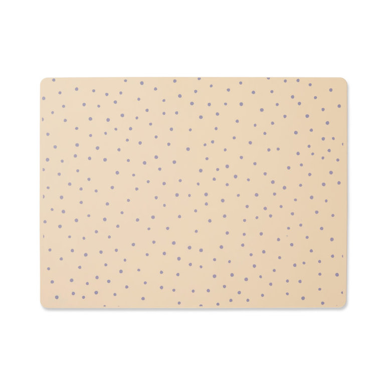 KONGES SLOJD KONGES SLOJD SILICONE PLACEMAT - OCEAN/BLUE DOT