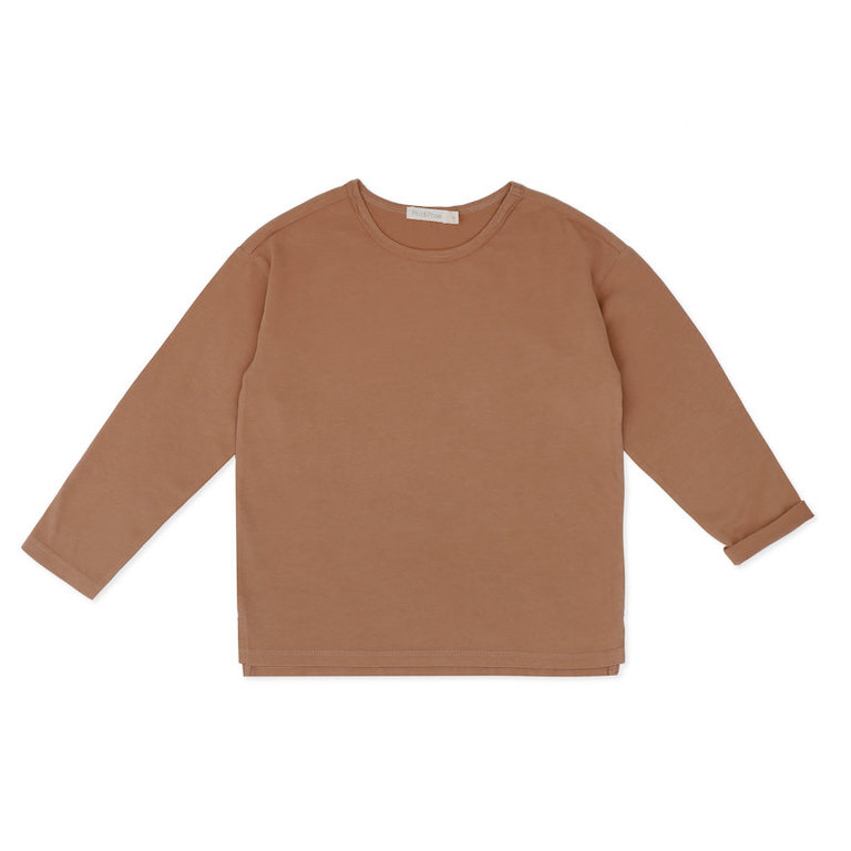 PHIL & PHAE SS2 - PHIL & PHAE OVERSIZED TEE L/S - PECAN