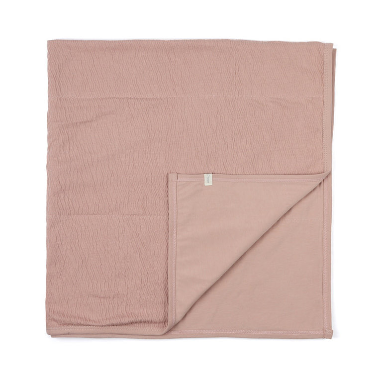 PHIL & PHAE PHIL & PHAE  BABY BLANKET  85X90CM - VINTAGE BLUSH