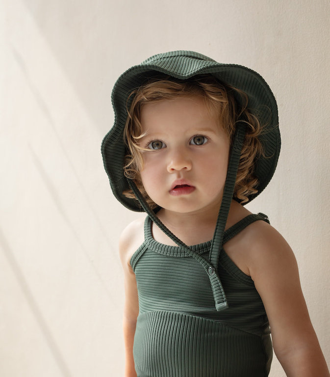 PHIL & PHAE SS2 - PHIL & PHAE UV SUN HAT - MUTED EMERALD