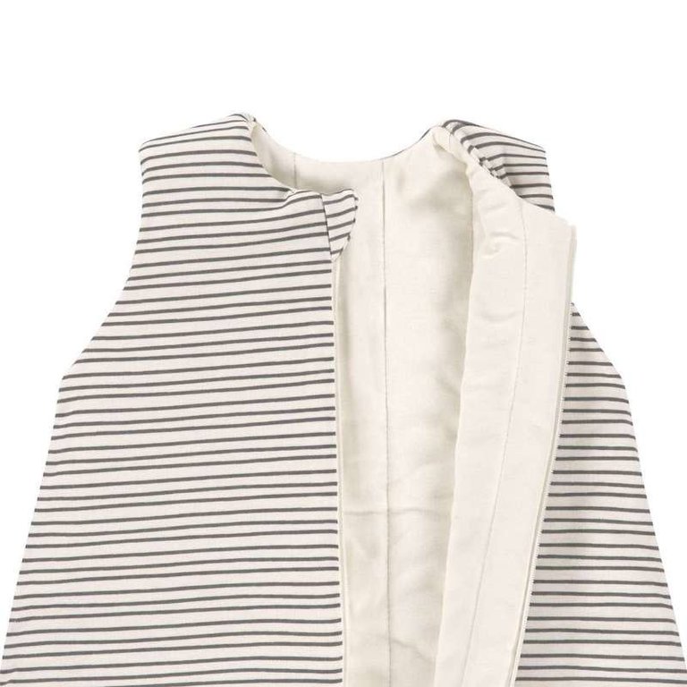 LASSIG LASSIG SLEEPING JUMPER STRIPED GREY/ANTHRACITE