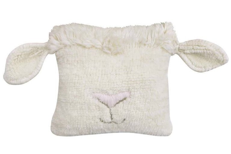 LORENA CANALS LORENA CANALS WOOLABLE CUSHION 35X35CM - PINK NOSE SHEEP