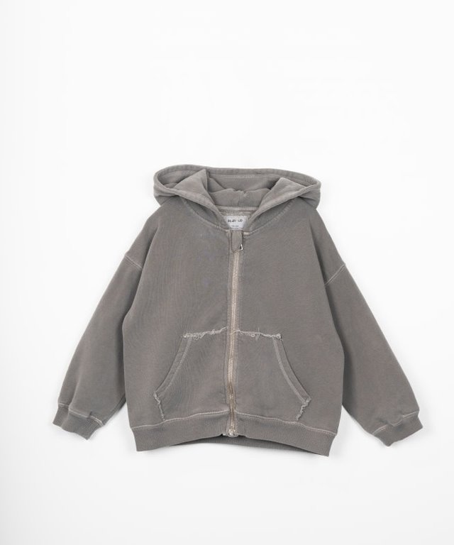 PLAY UP SS2 - PLAY UP FLEECE JACKET - COAL