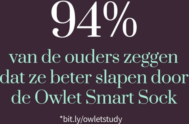 OWLET OWLET SMART SOCK 3 MUNTGROEN