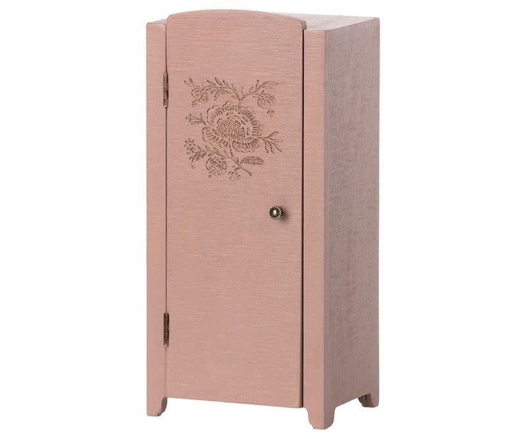 MAILEG MAILEG MINIATURE CLOSET - LIGHT ROSE