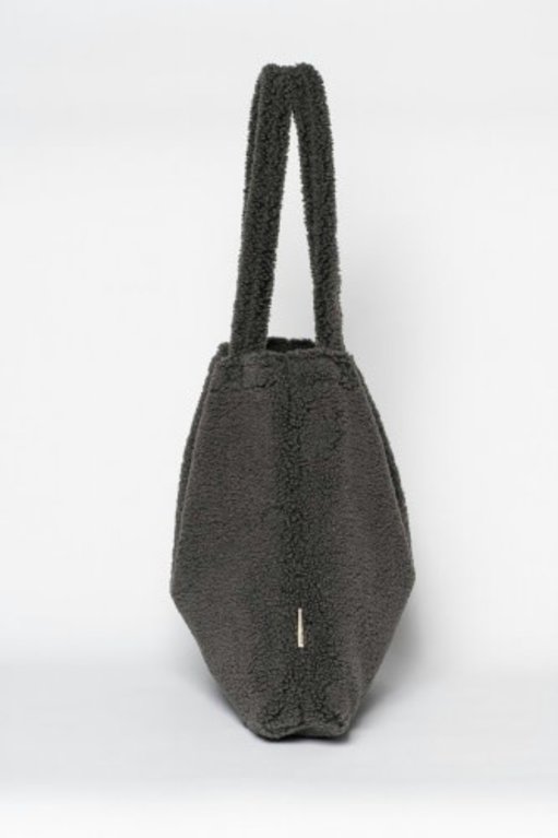 STUDIO NOOS STUDIO NOOS TEDDY MOM-BAG - DARK GREY