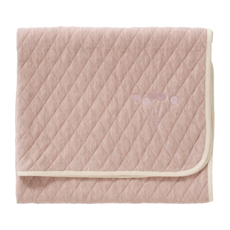 FRESK FRESK NORDIC BLANKET 100X150CM - MELLOW ROSE