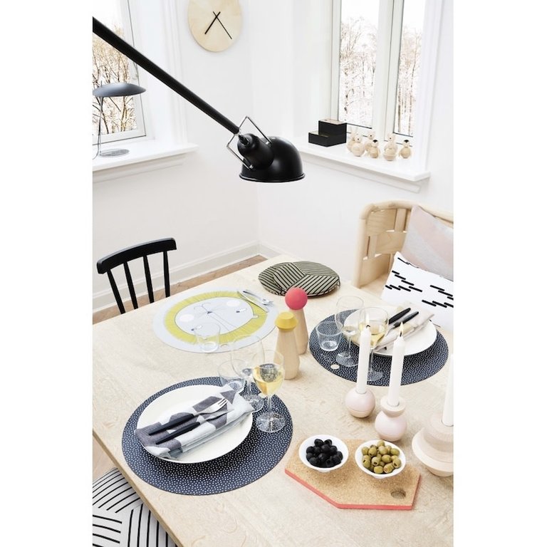 OYOY OYOY - PLACEMAT LION - LIGHT GREY