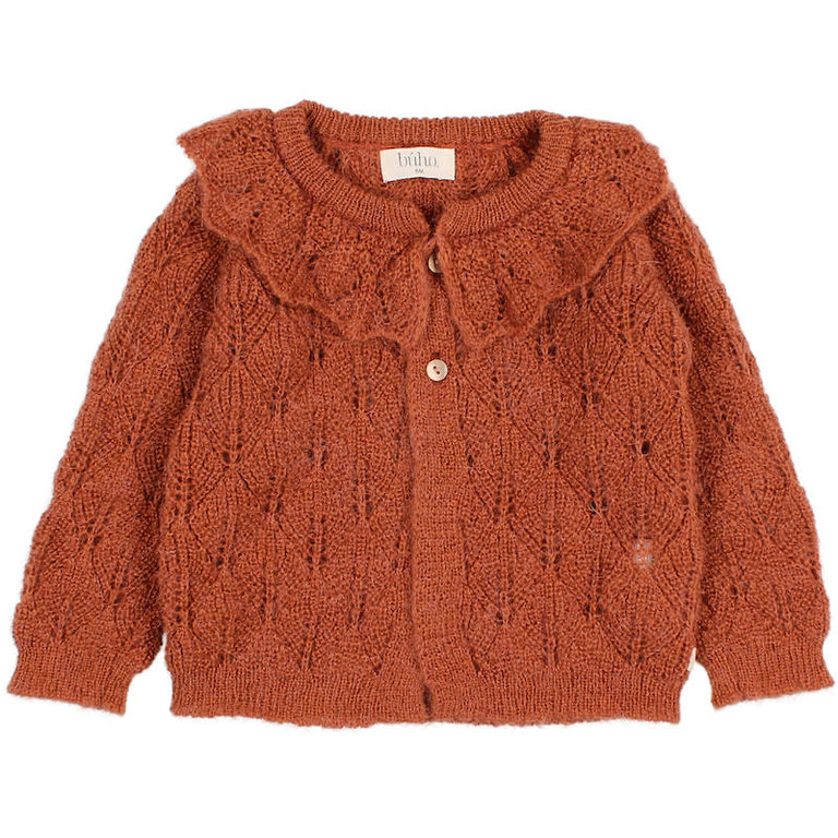 BUHO AW2 - BUHO BOHO CARDIGAN - RUST