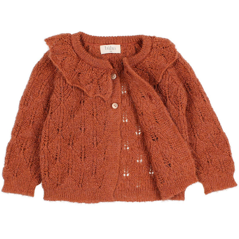 BUHO AW2 - BUHO BOHO CARDIGAN - RUST