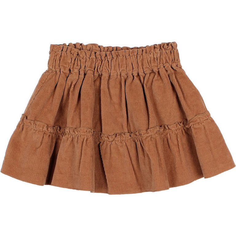 BUHO AW2 - BUHO ROMANCE SKIRT - TOFFEE