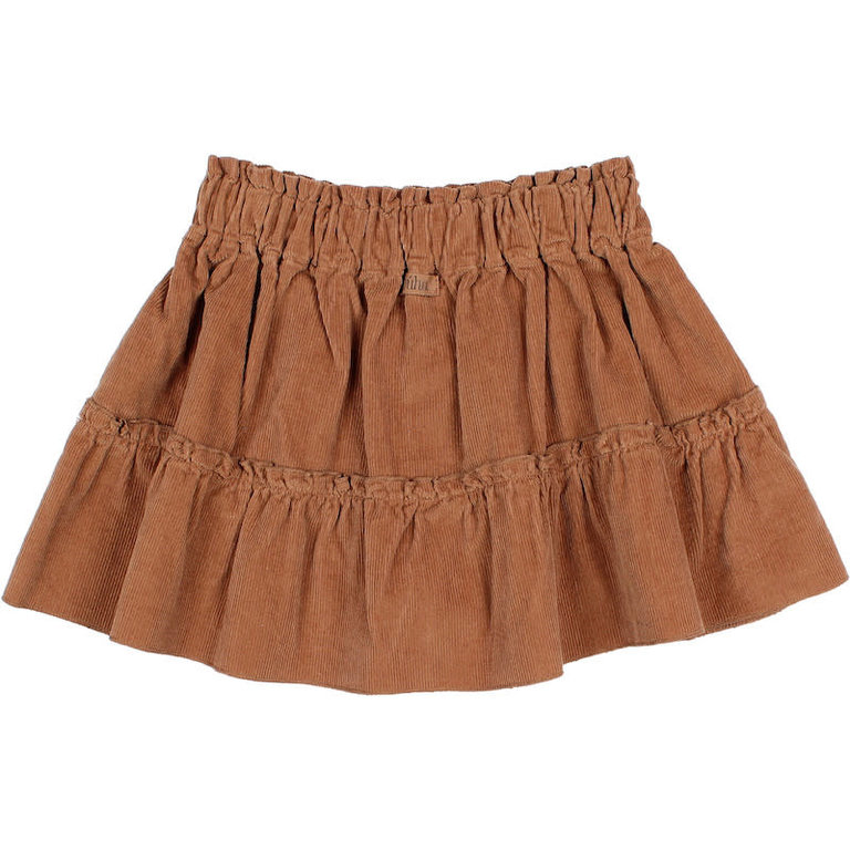 BUHO AW2 - BUHO ROMANCE SKIRT - TOFFEE