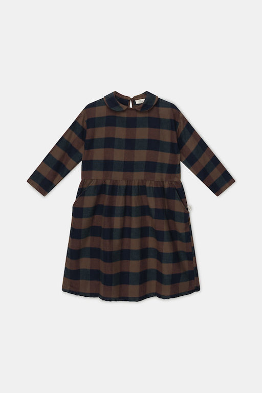 MY LITTLE COZMO AW2 - MY LITTLE COZMO JULIA K PLAID DRESS