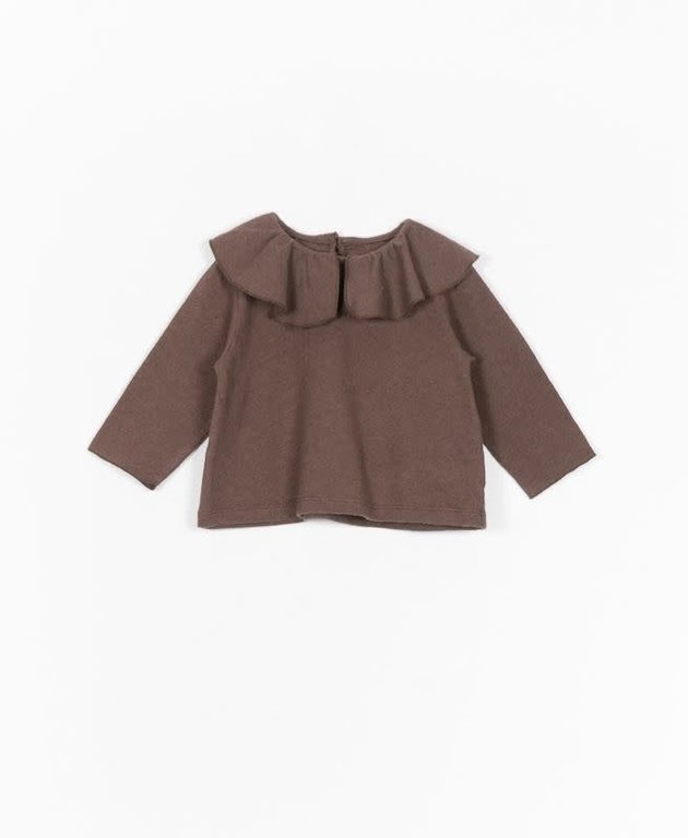 PLAY UP AW2 - PLAY UP JERSEY LS T-SHIRT B - BROWNIE