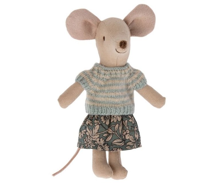 MAILEG MAILEG KNITTED SWEATER AND SKIRT FOR BIG SISTER MOUSE