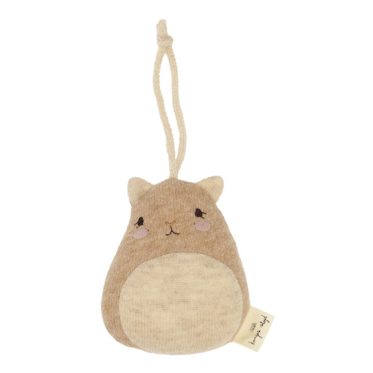 KONGES SLOJD KONGES SLOJD ACTIVITY TOY CUTIE HAMSTER - LATTE