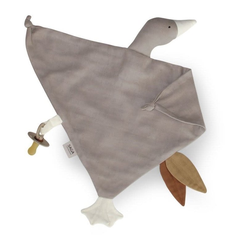 SAGA SAGA CUDDLE CLOTH - GOOSE - DOVE